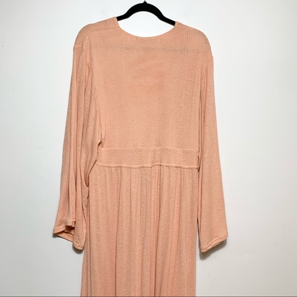 FREE PEOPLE Beach Moon Walkin’ Maxi Dress Orange - Picture 7 of 13